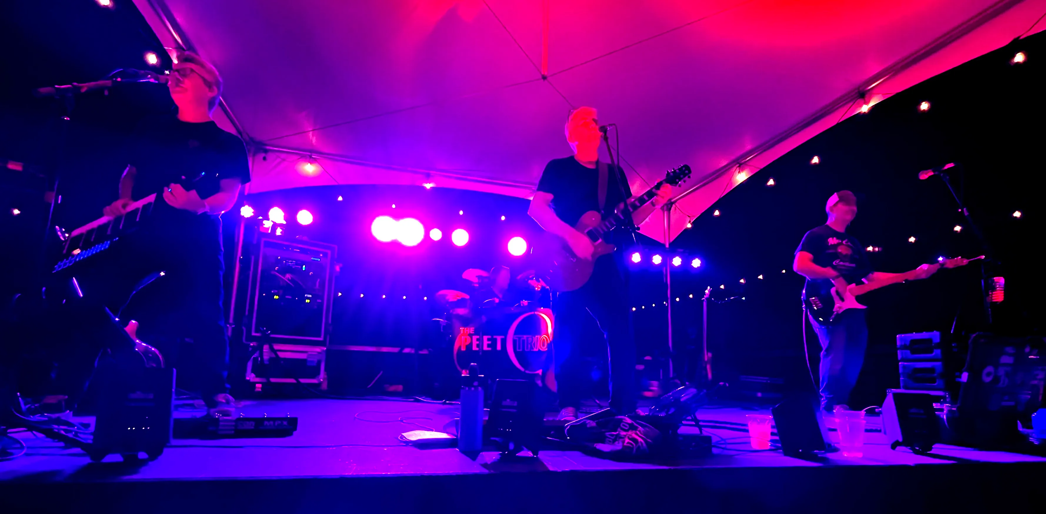 The Peet Trio performing live